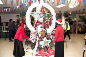 A Parol by Veterans Equity Center. Photo by Wilfred Galila
