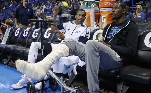 NBA Finals: Kevin Durant out for Game Four of Series