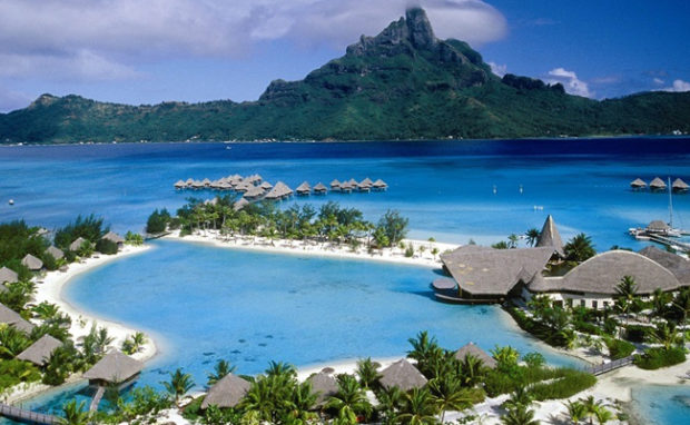 The Bora Bora Islands in France