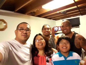 Angelito Balangatans family