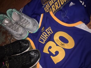 signed Warrior gears