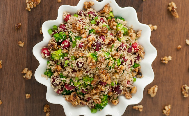 Cranberry Pecan Quinoa Salad