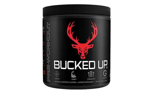 BUCKED UP pre workout