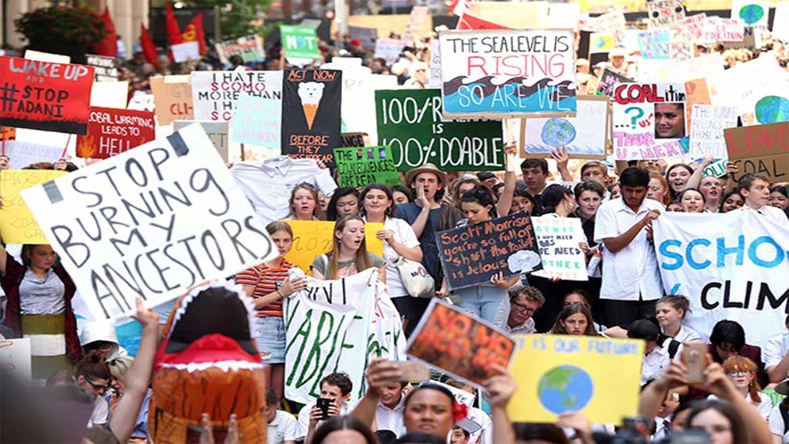 Hundreds Of Thousands Of Students Join World Youth Climate Demo