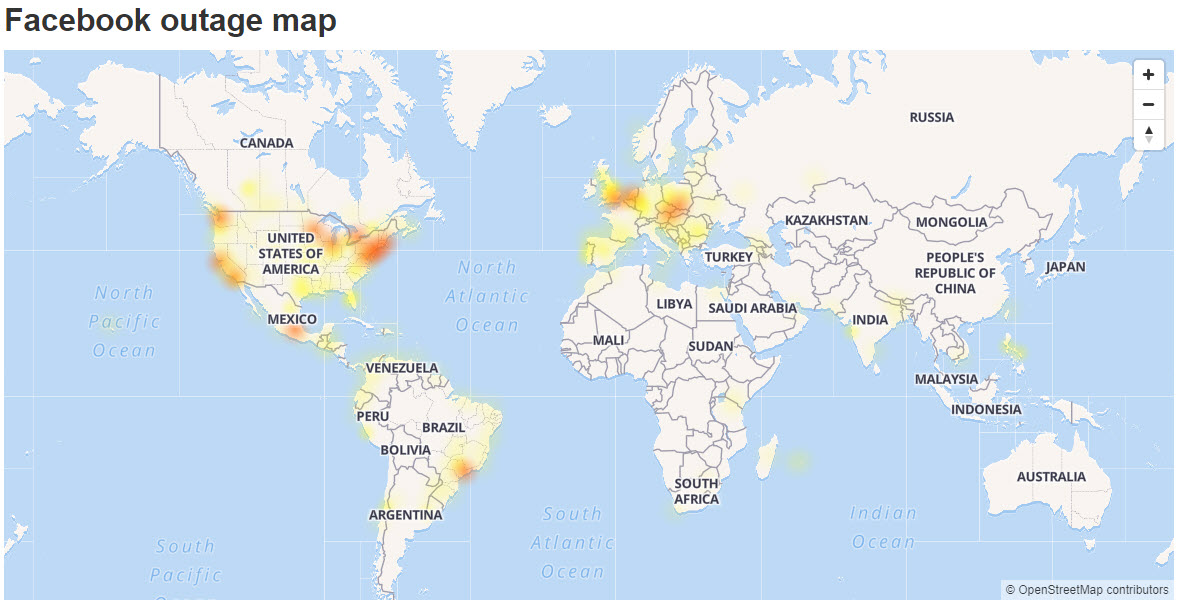 Facebook Outage Today 2024 Update Loria Raychel