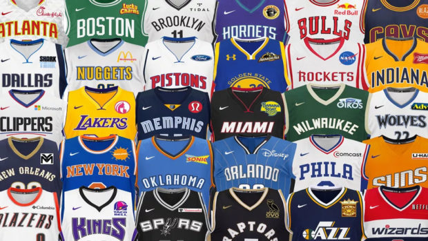 Ranked: The Best NBA Uniforms of All Time