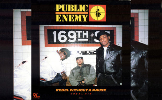19-Public Enemy. “Rebel Without a Pause”