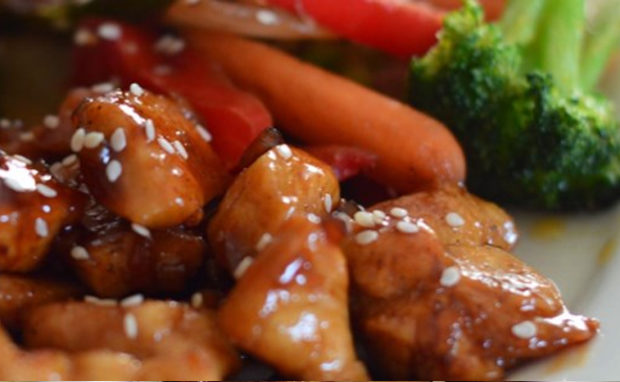 Sweet Sticky and Spicy Chicken