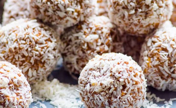 coconut protein balls