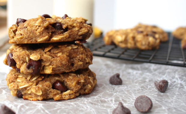 peanut butter chocolate chip protein cookies