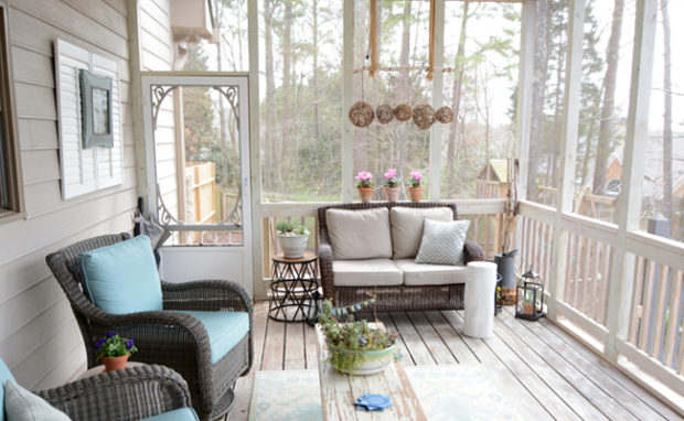 An Early Spring Porch