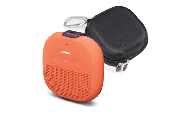 Bose SoundLink Micro in bright orange