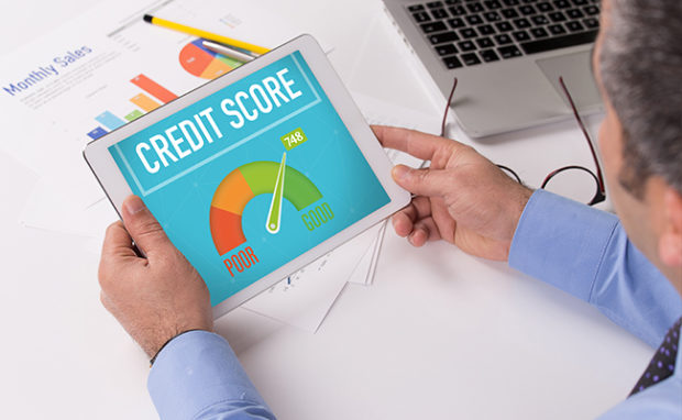 Showing credit score
