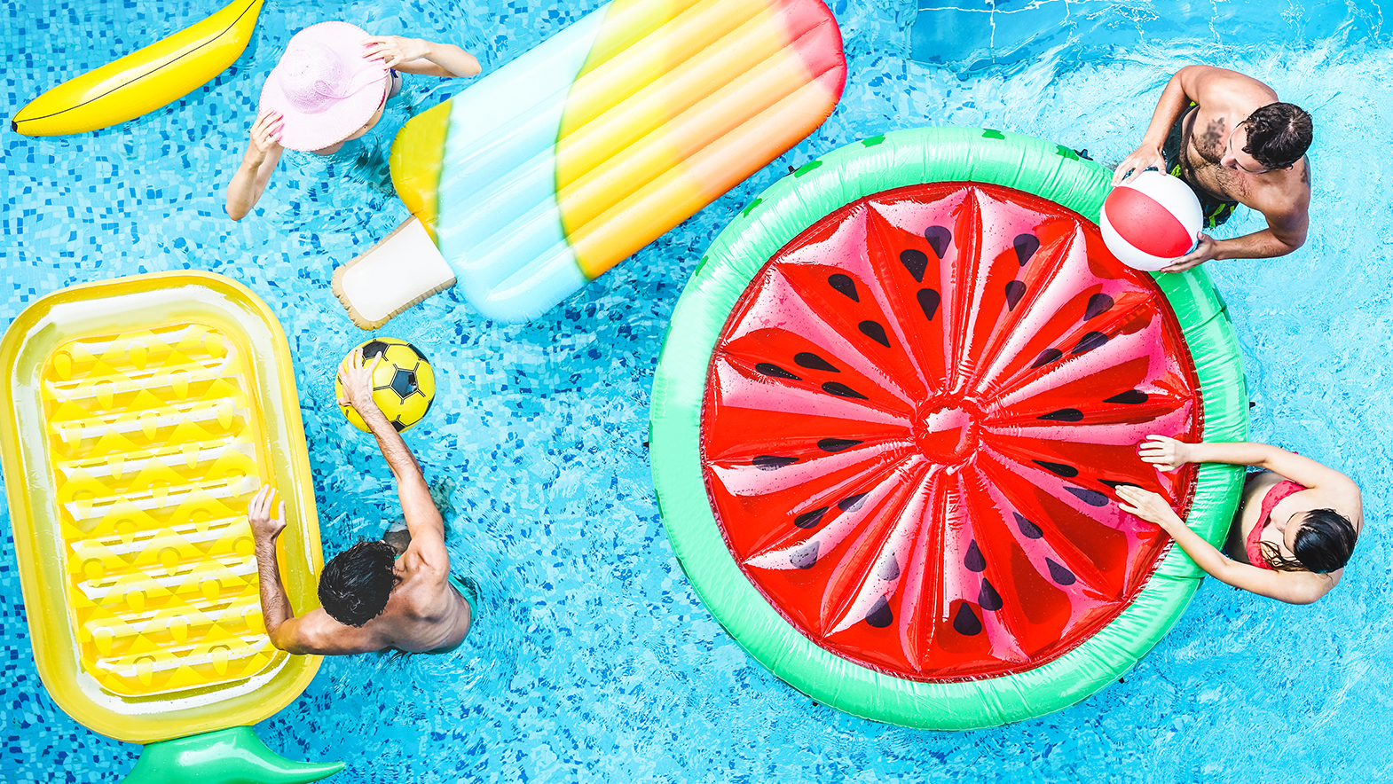 new pool floats 2019