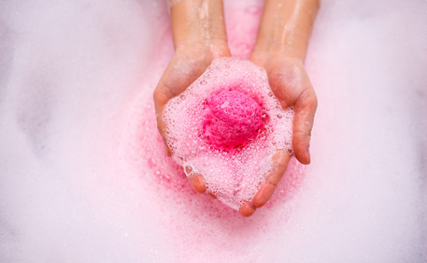 Spa Quality Bath Treatment With Lush Bath Bombs