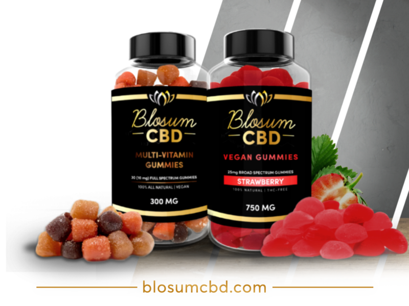 CBD Gummies - Multi-Vitamin and Vegan 