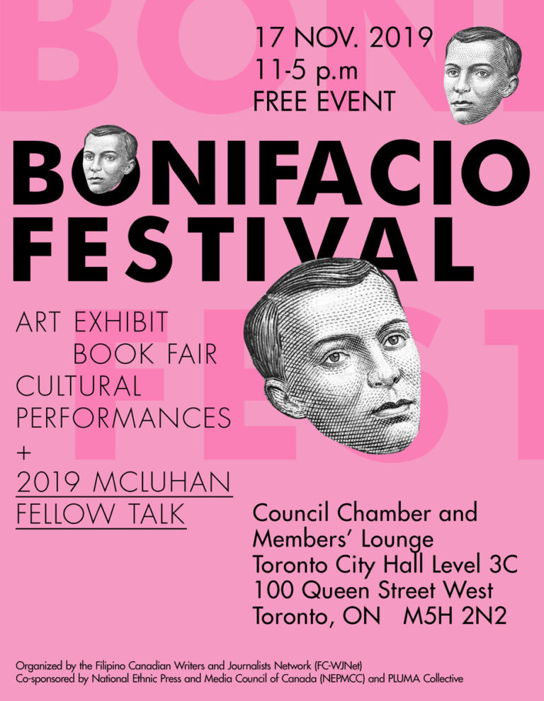 Andres Bonifacio Art And Book Fest, Nov. 17 At Toronto City Hall | Inquirer