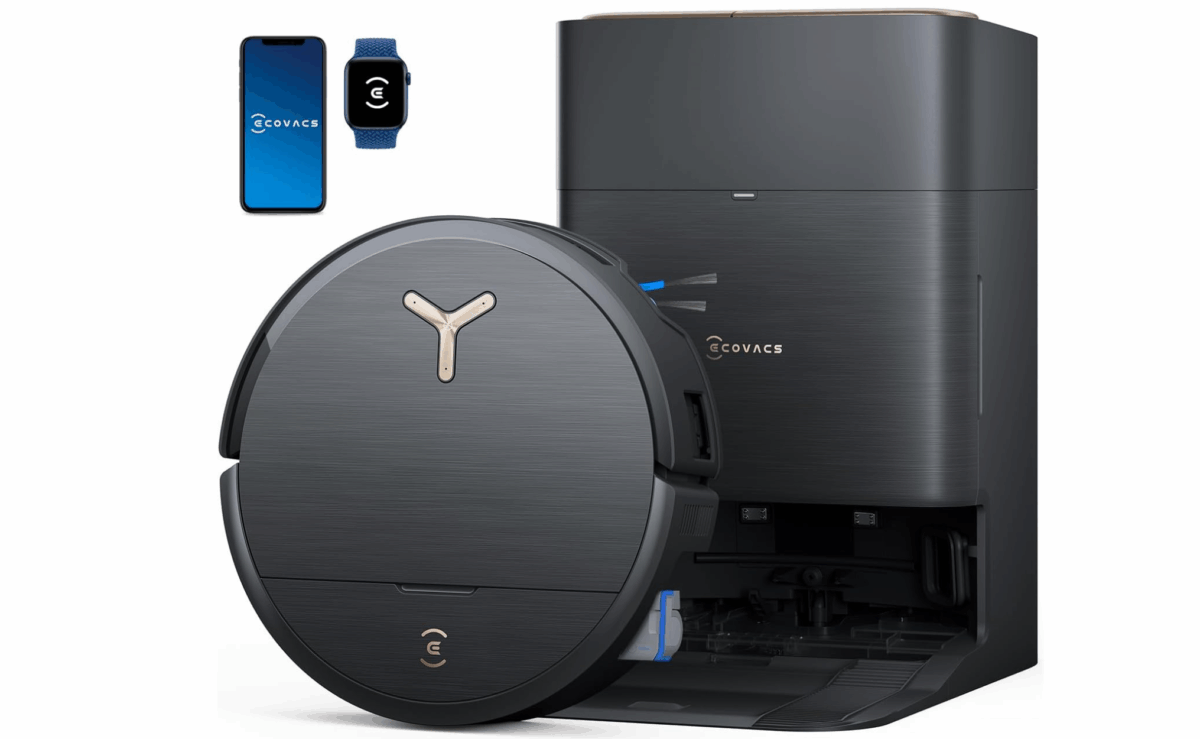 ECOVACS DEEBOT X9 PRO Omni robot vacuum with docking station and smartphone app