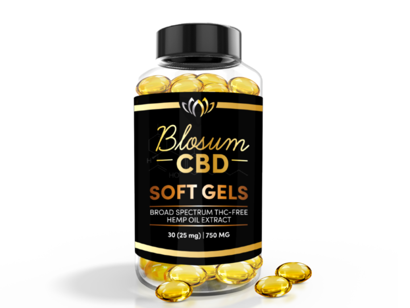 Broad spectrum CBD capsules