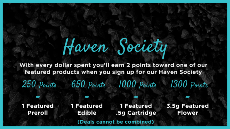 Haven Society Rewards