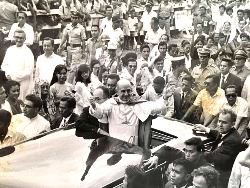 when did pope paul vi visit the philippines