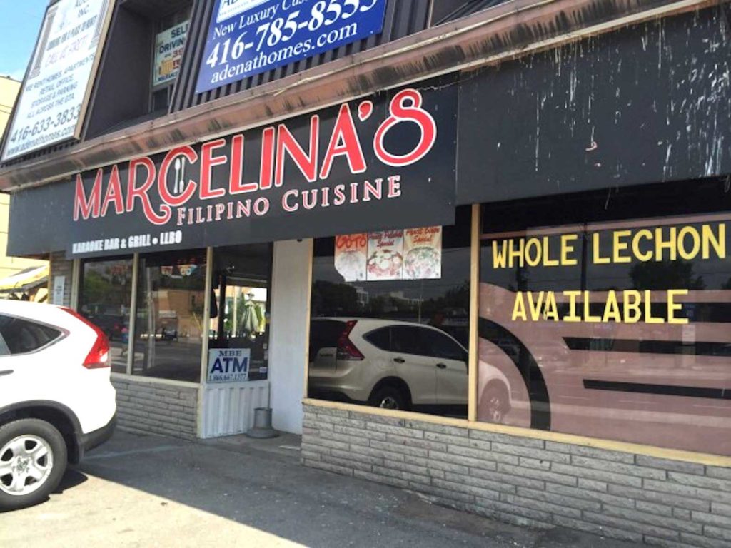 An unidentified drive-by shooter hit and wounded 2 people at Marcelina's. WEBSITE