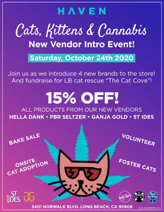 Cats, Kittens, & Cannabis / New Vendor Intro Sale