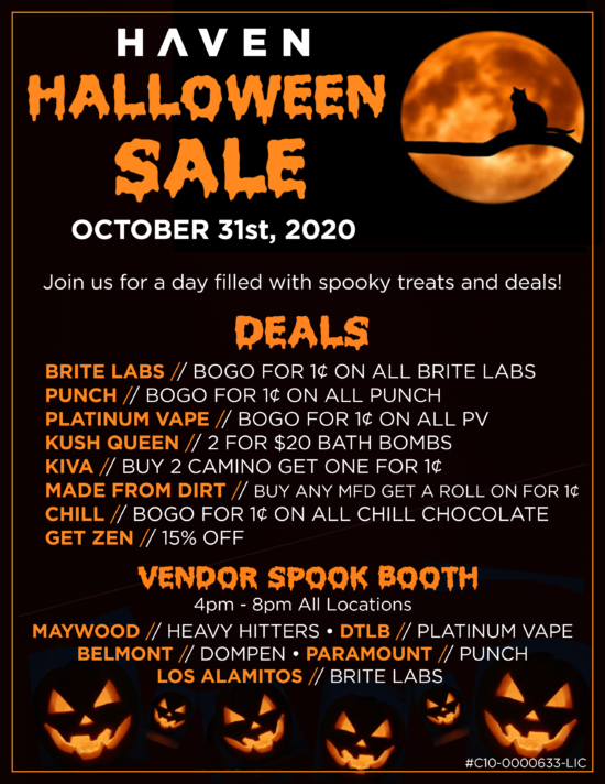 MyHaven Halloween Sale