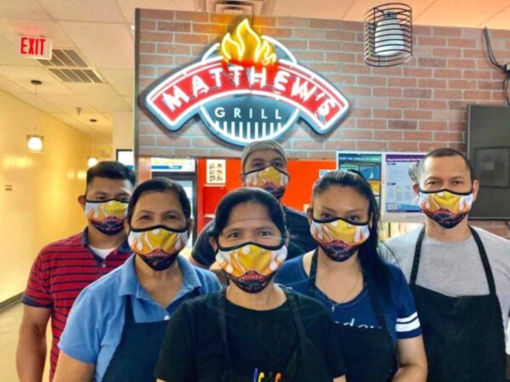 The Matthew’s grill staff.