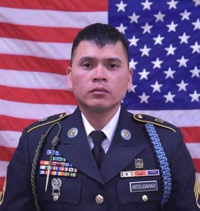 The Department of Defense announced that 32-year-old Staff Sgt. Diobanjo S. Sanagustin  of National City, California died at Bagram Air Field on Tuesday, September 1. His death is being investigated.