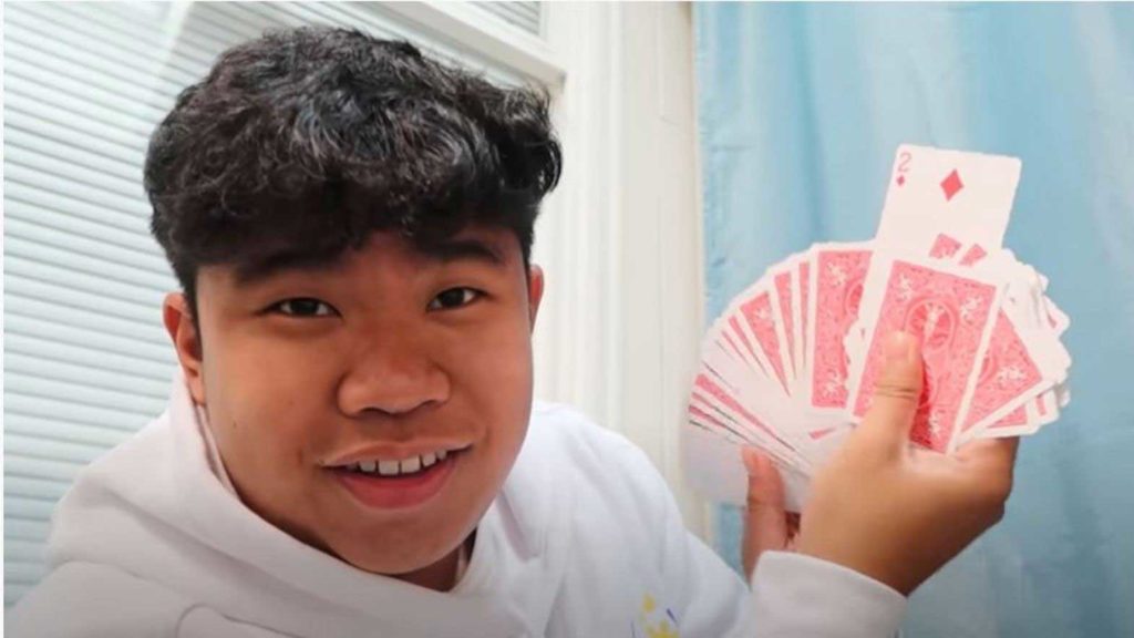  A screen capture of Sean Sotaridona from his YouTube Channel Sean Does Magic https://www.youtube.com/watch?v=BzlpzUMhnWE