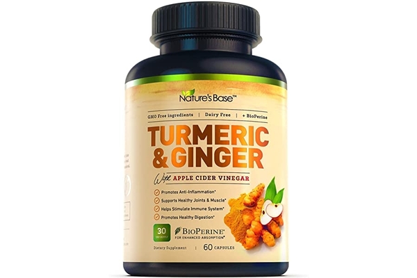 Nature's Base Turmeric Curcumin with Ginger