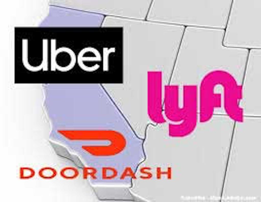 App-based companies like Uber, Lyft, and Doordash classify their workers as “independent contractors.”