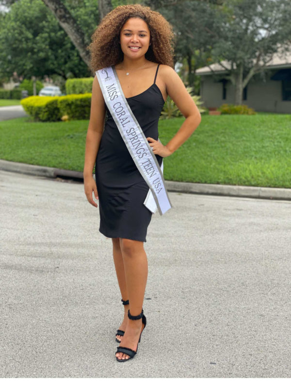 Miss Coral Springs Matea Smith is half Filipina from her mother who has roots in Alabang, Philippines.  Her father is from New York and is Jamaican American. PINOY