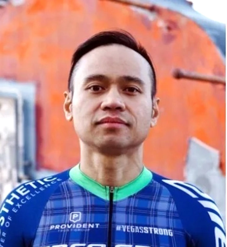 Gerrard Nieva was among the 5 cyclists struck by a truck with an impaired driver