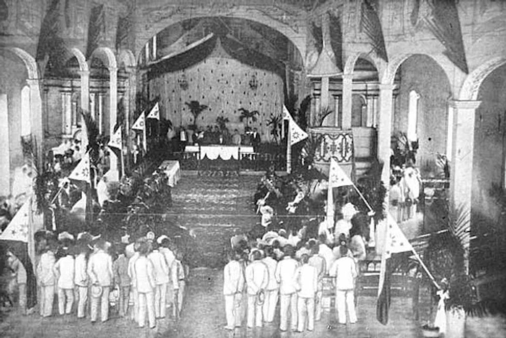 The Malolos Congress, Barasoain Church 1898.