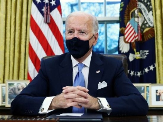 Biden Launches COVID-19 Initiatives on First Full day in White House