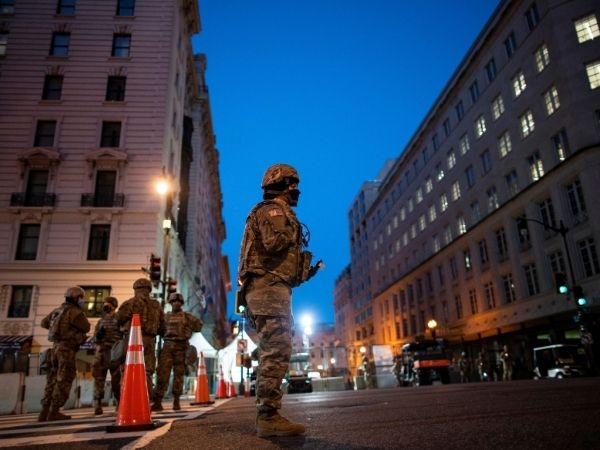 Washington's Inauguration is Now a 'Ghost Town with Soldiers'