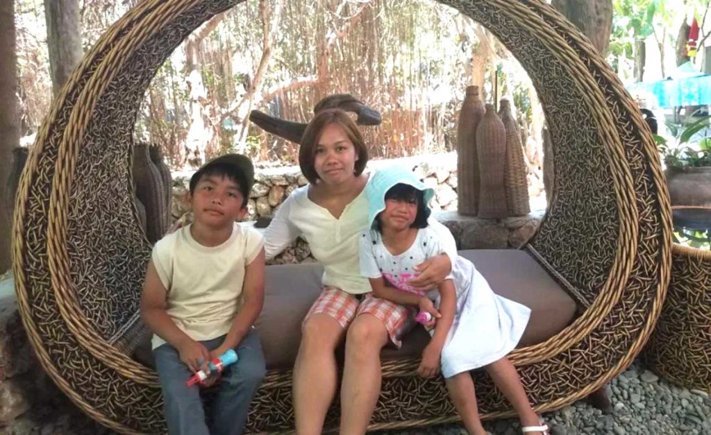 The last time Dimalanta saw her children Jeremy, left, and Jillian, right, was in April 2017, before she came to Canada to work as a live-in caregiver. CONTRIBUTED