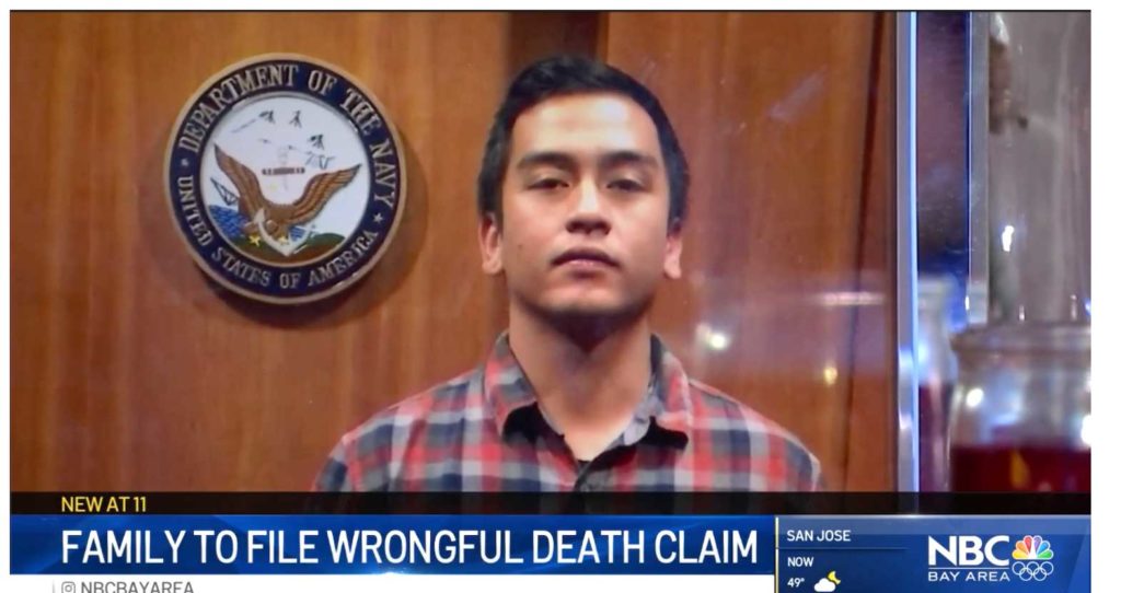 Angelo Quinto, 30, died three days after being detained. SCREENSHOT