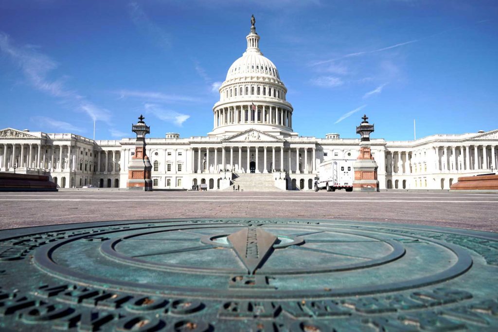 General view of the U.S. Capitol. REUTERS/Joshua Roberts