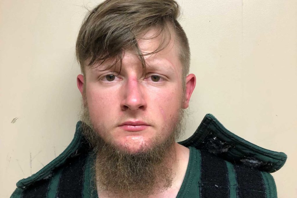Robert Aaron Long, 21, of Woodstock in Cherokee County poses in a jail booking photograph after he was taken into custody by the Crisp County Sheriff's Office in Cordele, Georgia, U.S. March 16, 2021.