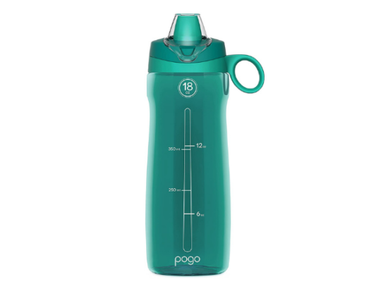Pogo BPA-Free Plastic Water Bottle
