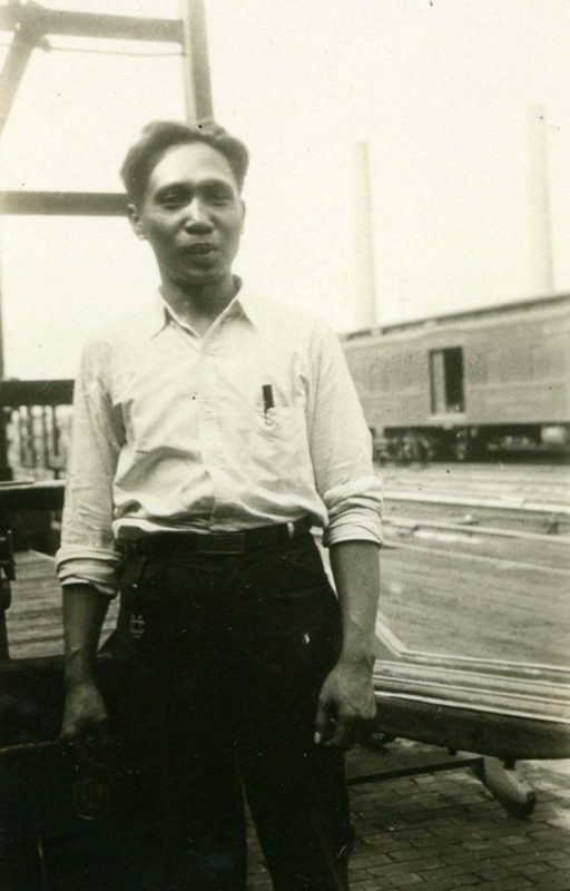 “Filipino boy” Potenciano Taoatao who worked as a head chef of the Princeton Pullman in 1930. (Princeton’s Mudd Manuscript Library Blog) 