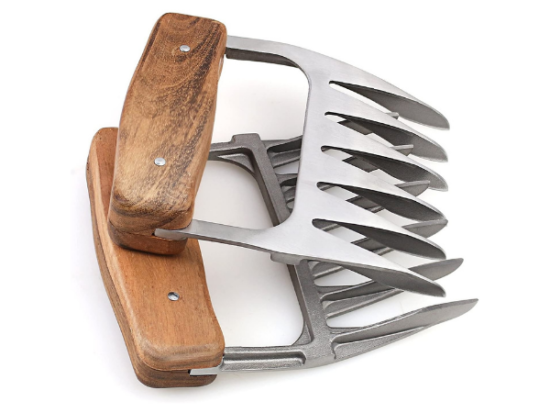 Metal Meat Claws, 1Easylife 18/8 Stainless Steel Meat Forks