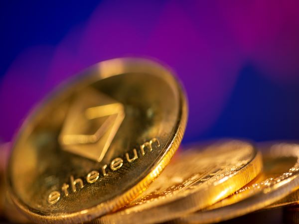 Digital coin ether hits record high as 2021 gains near 500%