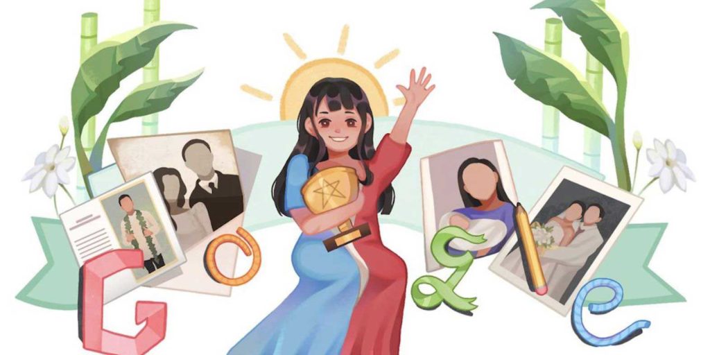 Janelle Quinto, a middle School student is trying to have her artwork featured on Google's homepage through the national "Doodle for Google" contest. GOOGLE