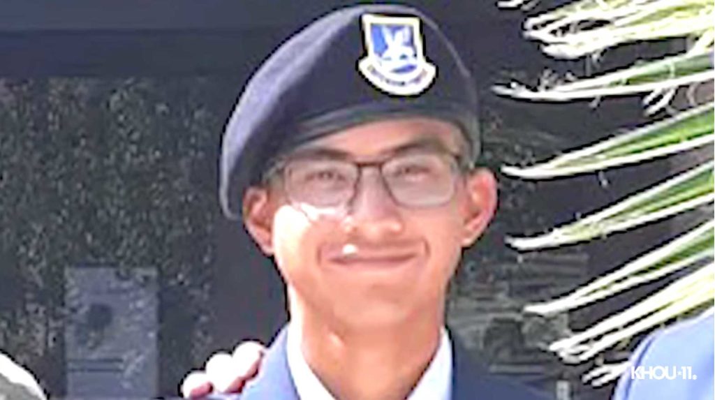 Elijah Posana, 22, was a U.S. Air Force military police officer. GOFUNDME