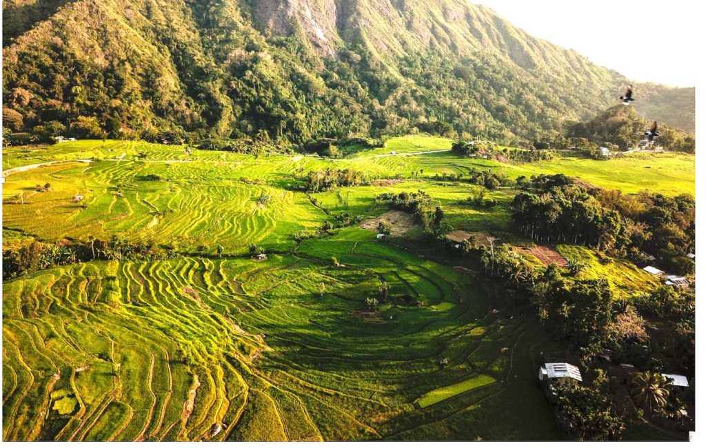 Rice terraces cluster in Kiangan, Ifugao. A symbol of Ifugao resistance against pervasive colonialism. (Bhong Tawana/Save the Ifugao Terraces Movement)