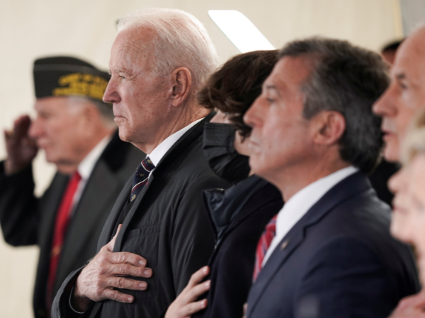 Biden marks son Beau's death with grave visit, remarks to military families
